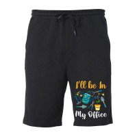 Cute Ill Be In My Office Garden Funny Gardening Me Fleece Short | Artistshot