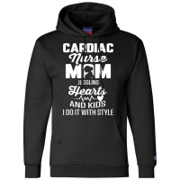 Cardiac Nurse Mom Cardiology Juggling Hearts And K Champion Hoodie | Artistshot