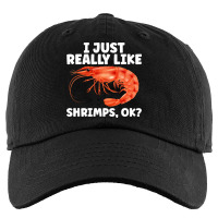 Cute Shrimp Design For Shrimp Lover Seafood Cool C Kids Cap | Artistshot