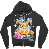 Blabbit Eggstravaganza Zipper Hoodie | Artistshot