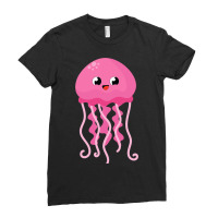 Childrens Cardboard Kawaii Jellyfish Clothing Medu Ladies Fitted T-shirt | Artistshot