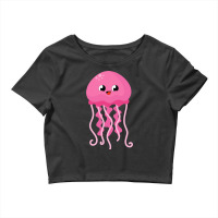 Childrens Cardboard Kawaii Jellyfish Clothing Medu Crop Top | Artistshot