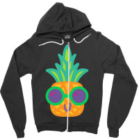 Tropical Fruit T  Shirt Pineapple At Sea T  Shirt Zipper Hoodie | Artistshot