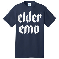 Elder Emo. For Old Fans Of Emo Music. Alternative Scene T Shirt Basic T-shirt | Artistshot