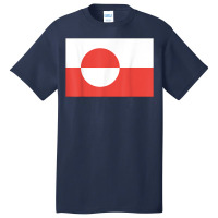 Flag Of Greenland T Shirt Tee Tees T Shirt Tshirt Basic T-shirt | Artistshot