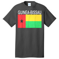 Guinea Bissau Flag Artistic Design T Shirt Basic T-shirt | Artistshot