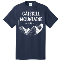 Cat Skill Mountain New York Basic T-shirt | Artistshot