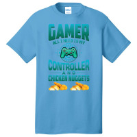 Gamer  For Kids Adults Video Games Chicken Nuggets Basic T-shirt | Artistshot