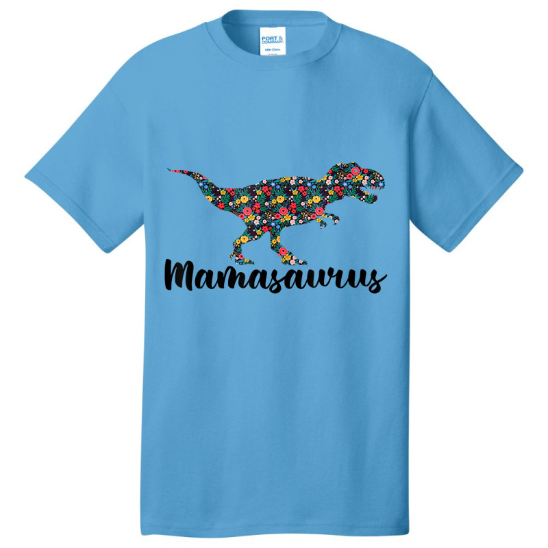 Mamasaurus T Rex Dinosaur Mother's Day Mothers Mama Saurus Funny Women Basic T-shirt | Artistshot