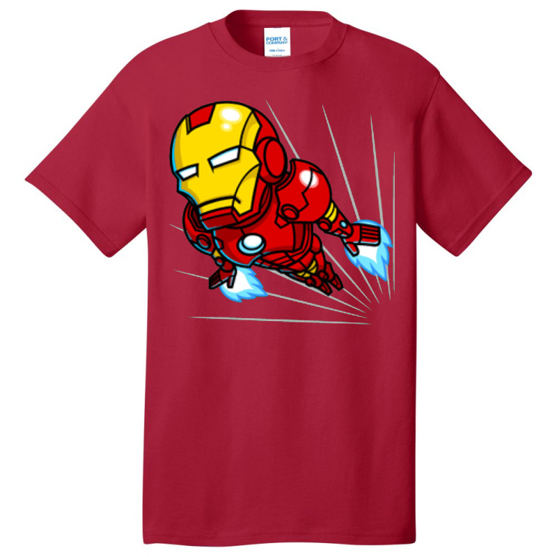 Jarvis Basic T-shirt by acesenpaii | Artistshot