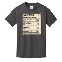 Jasper Nutrition Facts Funny Name Humor Nickname T Shirt Basic Youth T-shirt | Artistshot