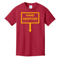 Hand Sanitizer Funny Adult Yellow Humor Mens Xmas Gag Premium T Shirt Basic Youth T-shirt | Artistshot