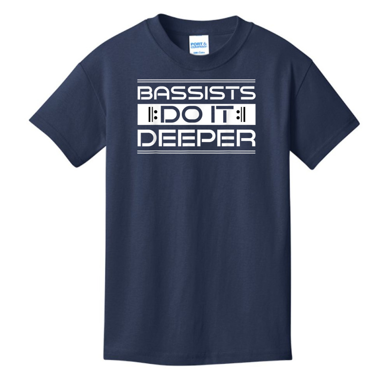 Bassists Do It Deeper Tshirt   Bassists Tshirt Basic Youth T-shirt | Artistshot