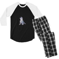 A Bulldog With A Skin Disease Men's 3/4 Sleeve Pajama Set | Artistshot