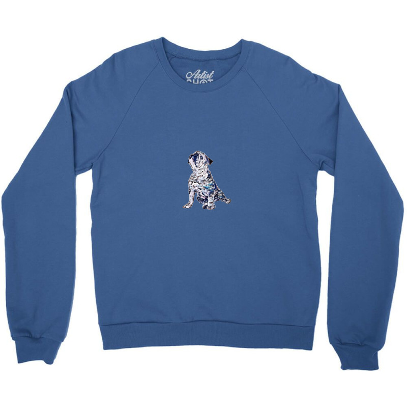 A Bulldog With A Skin Disease Crewneck Sweatshirt | Artistshot