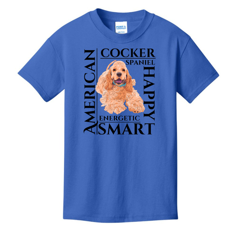 Cocker Spaniel T  Shirt Cocker Spaniel Dog Traits Gift T  Shirt Basic Youth T-shirt by teenytinywonder | Artistshot