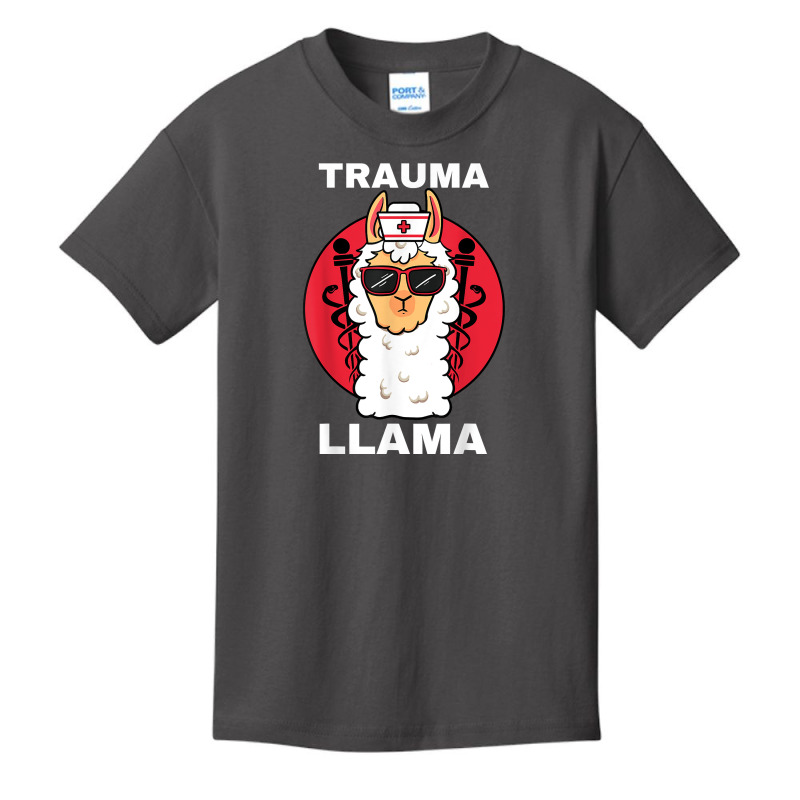 Trauma Llama Emt Responder Emergency Medical Technician Ems T Shirt Basic Youth T-shirt | Artistshot