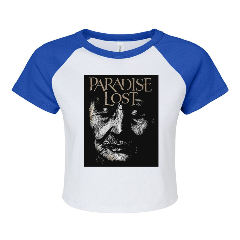 Paradise Lost Raglan Crop Top by deferallendq | Artistshot