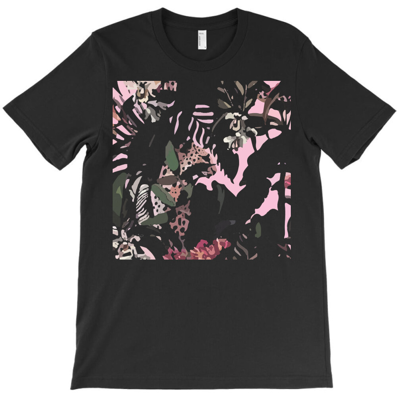 Tropical T  Shirt Tropical Bright Shrimp Flower T  Shirt T-shirt | Artistshot