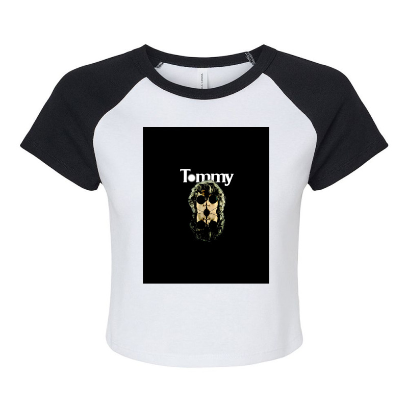 Tommy The Motion Picture Raglan Crop Top by peresalyngray | Artistshot