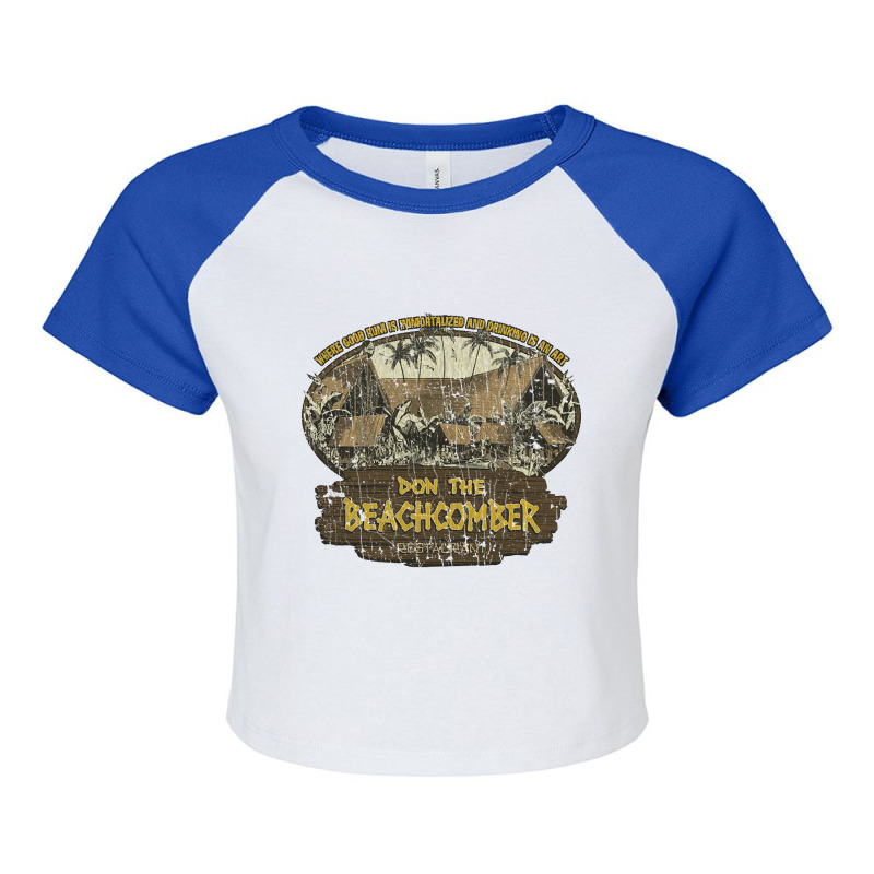 Limited Edition Don The Beachcomber 1933 Raglan Crop Top by Jerhogen528 | Artistshot