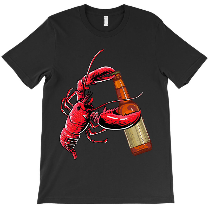 Beer Lover Lobster Drinks Beer T-shirt | Artistshot