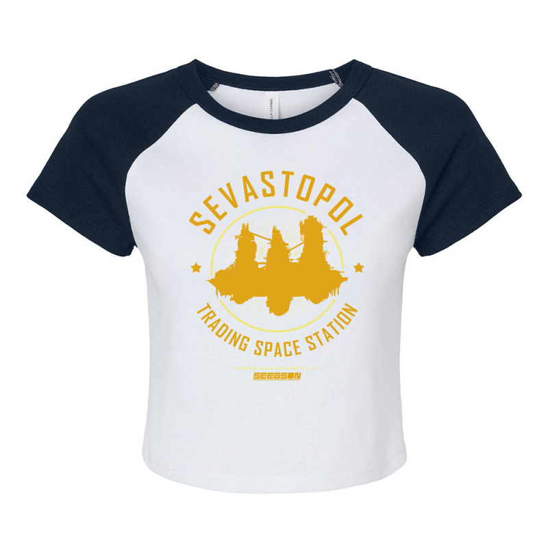 Sevastopol Station Raglan Crop Top by ngoepepogoni5 | Artistshot