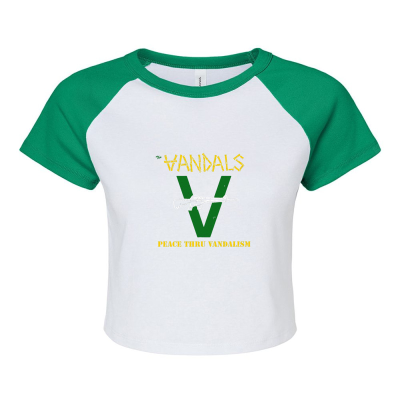 The 'vandals Raglan Crop Top | Artistshot