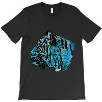 Colorful Hand Drawn Tiger Sketch Artistic Big Cat T-shirt | Artistshot