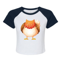 Chicken Costume Cute Boys Girls Farm Hipster Raglan Crop Top | Artistshot