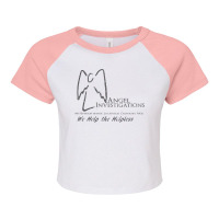 Angel Investigations Raglan Crop Top | Artistshot