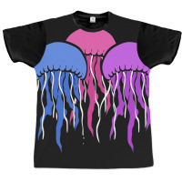 Colorful Jellyfish Fisherman Or Nature Lover Graphic T-shirt | Artistshot