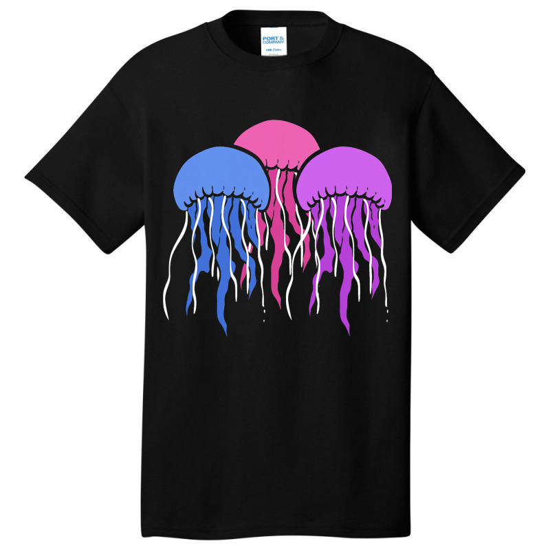 Colorful Jellyfish Fisherman Or Nature Lover Basic T-shirt | Artistshot