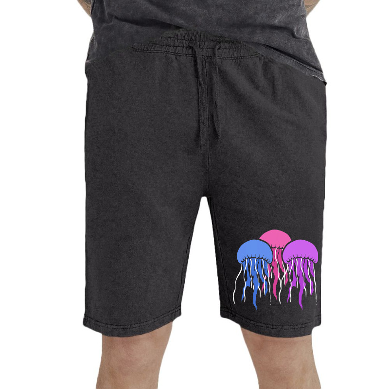 Colorful Jellyfish Fisherman Or Nature Lover Vintage Short | Artistshot