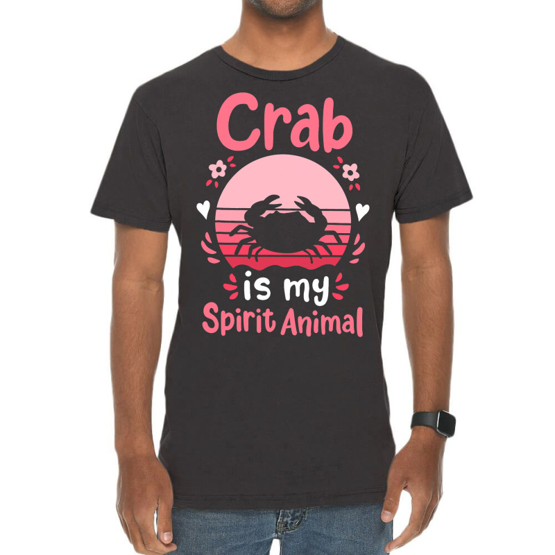 Crab Spirit Animal 21 Vintage T-shirt | Artistshot