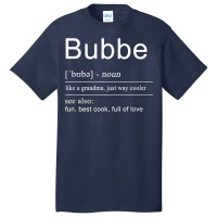 Yiddish & Jewish Grandma Bubbe T Shirt Basic T-shirt | Artistshot