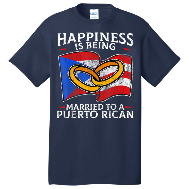 Puerto Rican Wedding Commonwealth Of Puerto Rico Pr T Shirt Basic T-shirt | Artistshot