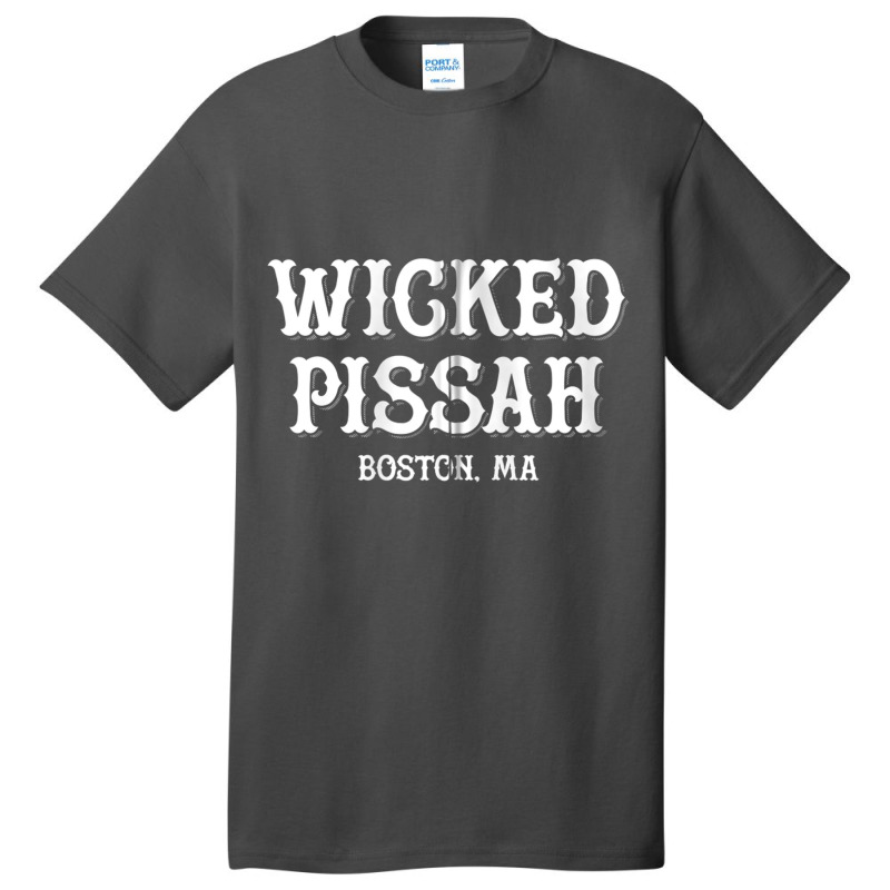 Funny Boston Accent Wicked Pissah Zip Hoodie Basic T-shirt | Artistshot