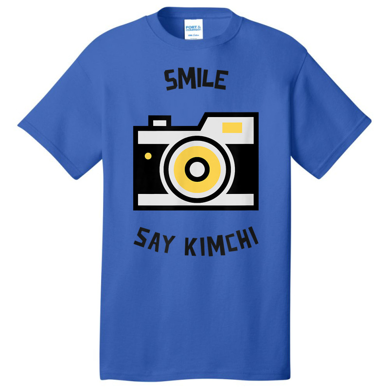 Smile Say Kimchi T Shirt Basic T-shirt | Artistshot