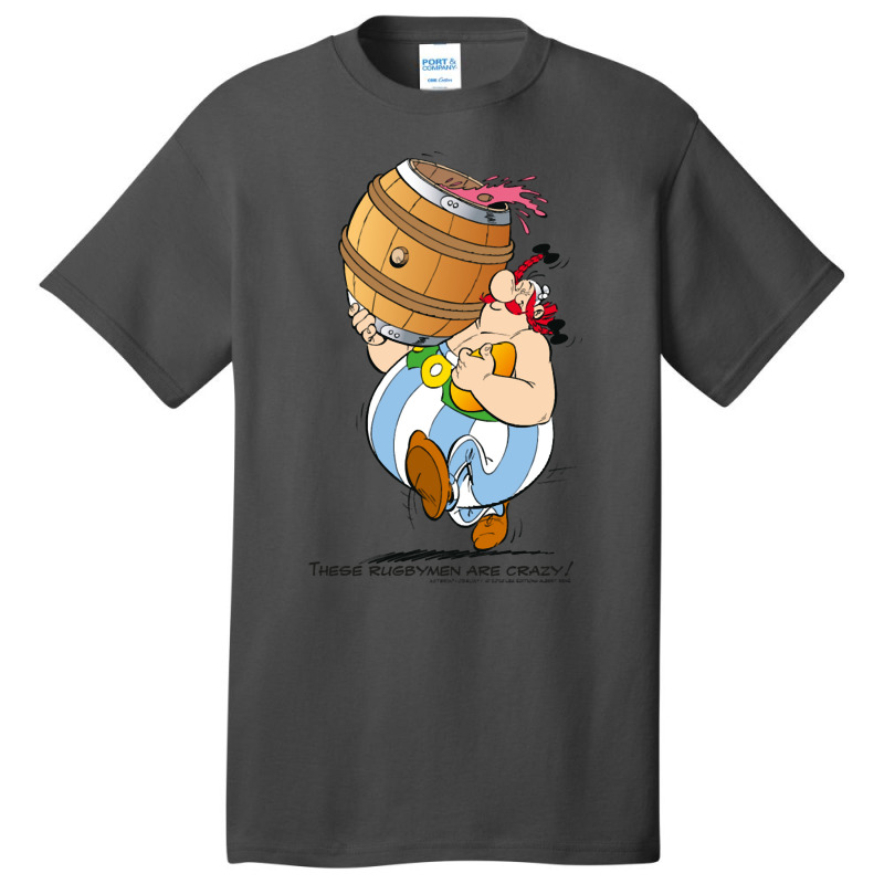 Asterix & Obelix These Rugbymen Basic T-shirt by BentonWehrle | Artistshot