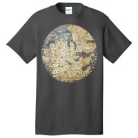 Fra Mauro World Map 1450 T Shirt Globe Cartography Basic T-shirt | Artistshot