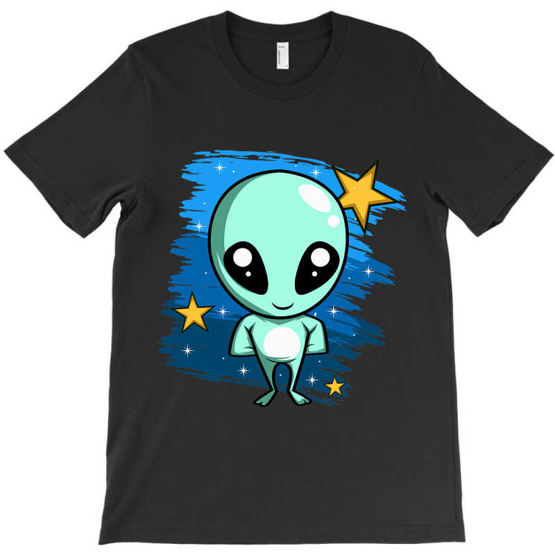 Cute Alien Famous Person T-shirt | Artistshot