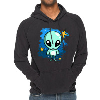 Cute Alien Famous Person Vintage Hoodie | Artistshot