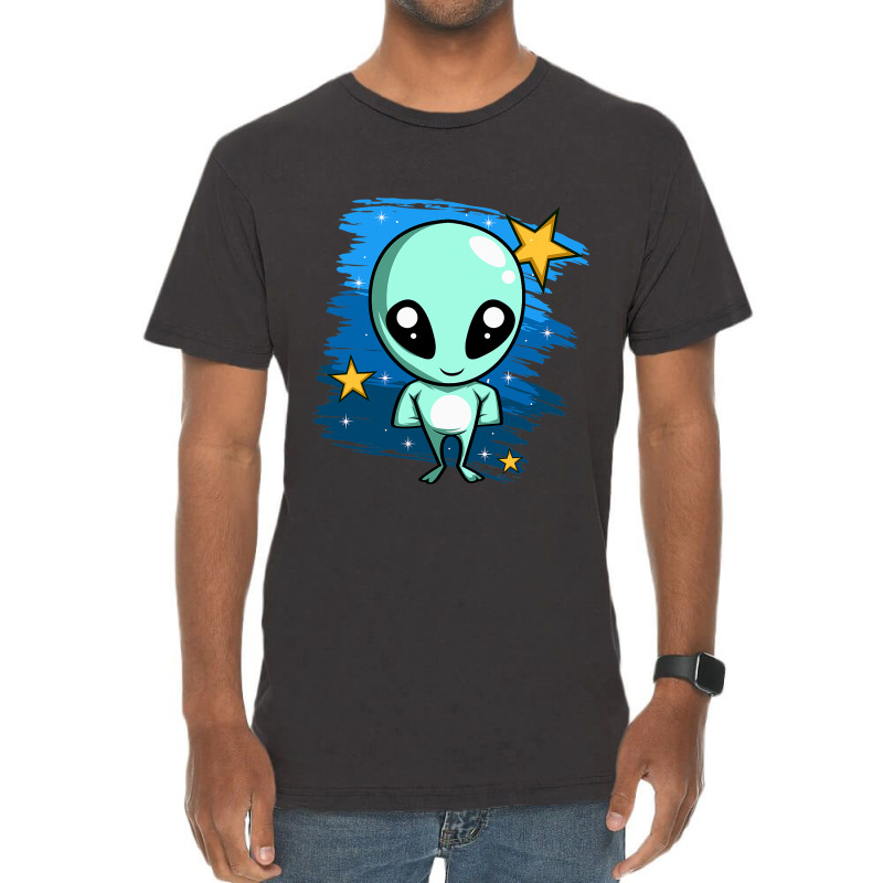 Cute Alien Famous Person Vintage T-shirt | Artistshot