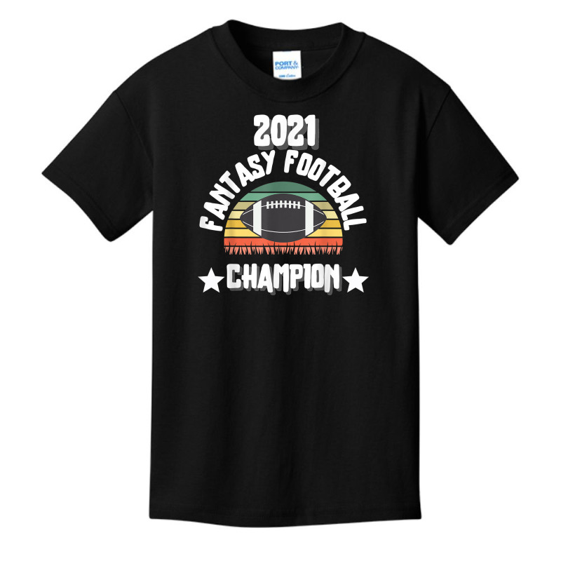 Funny 2021 Fantasy Football Champion Fantasy League Winner T Shirt Basic Youth T-shirt | Artistshot