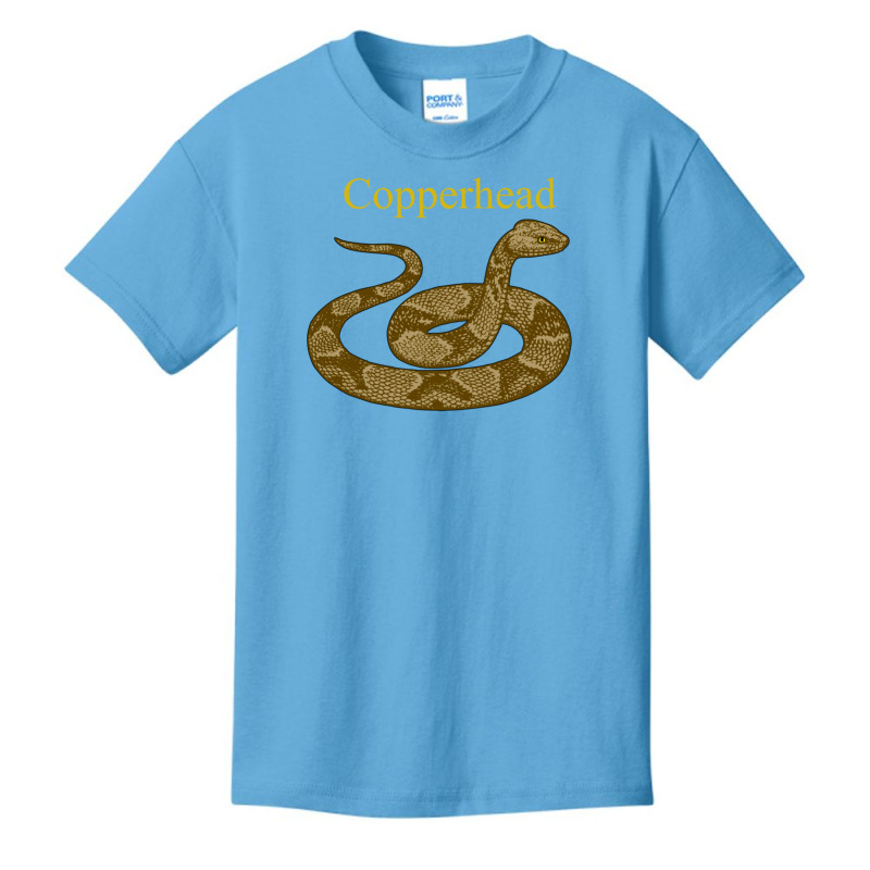 Copperhead Snake Venomous Pit Viper Long Sleeve T Shirt Basic Youth T-shirt | Artistshot