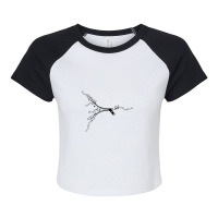 Music Note Zipper Raglan Crop Top | Artistshot