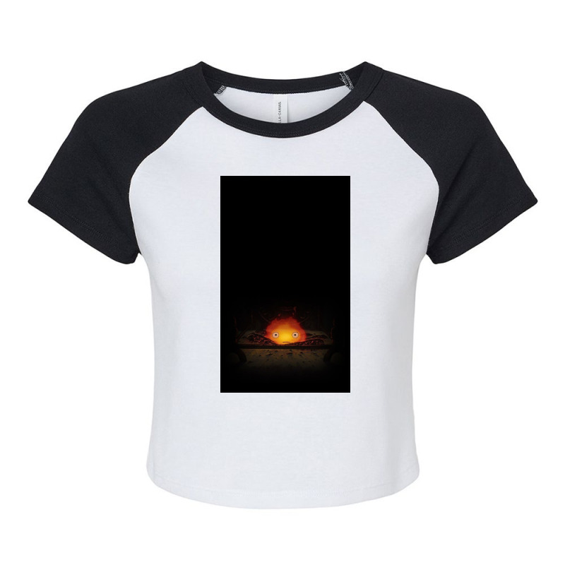 Calcifer Raglan Crop Top by Parisjhi | Artistshot