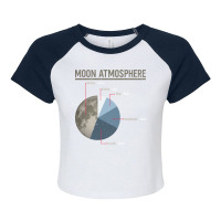 Moon Atmosphere Moon Lunar Space Lover Raglan Crop Top | Artistshot