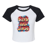 Beautiful Lettering Trending Raglan Crop Top | Artistshot